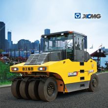 XCMG 16 ton pneumatic tyre roller XP163 static road roller for sale.